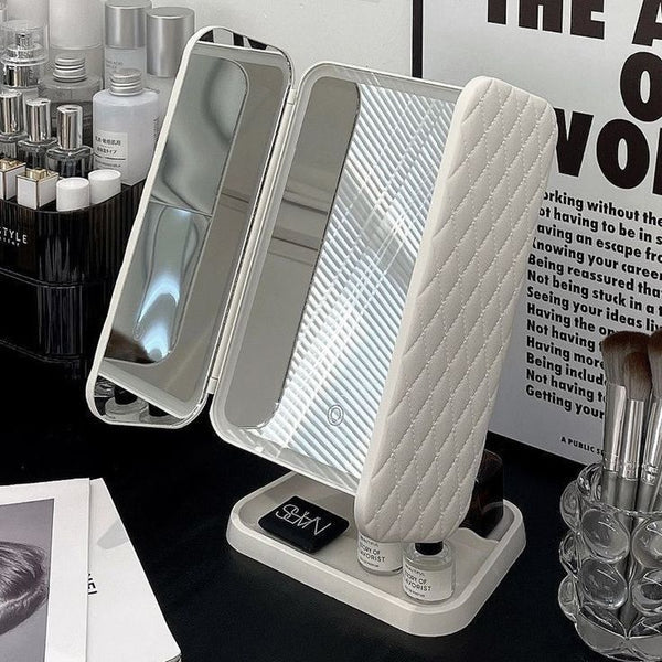 Monviex® Trend LED Makyaj Aynası (3 Kanatlı)