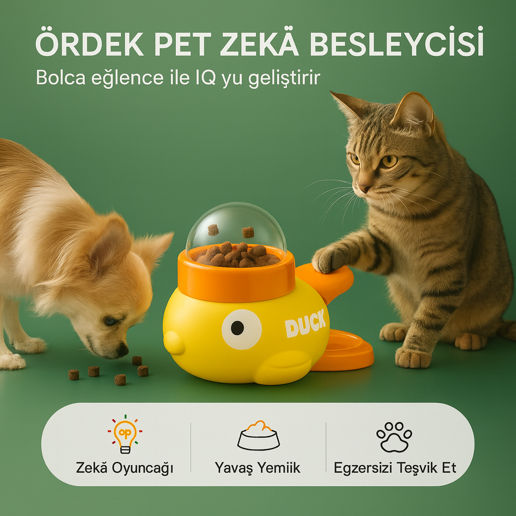 MonviexPet™ Zeka Geliştirici Mama Dağıtıcı