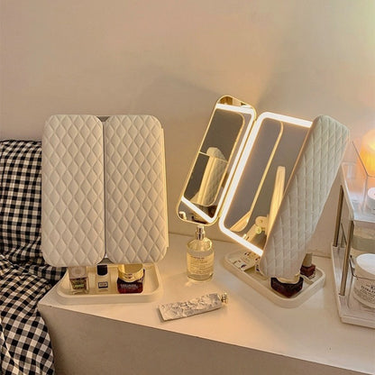 Monviex® Trend LED Makyaj Aynası (3 Kanatlı)